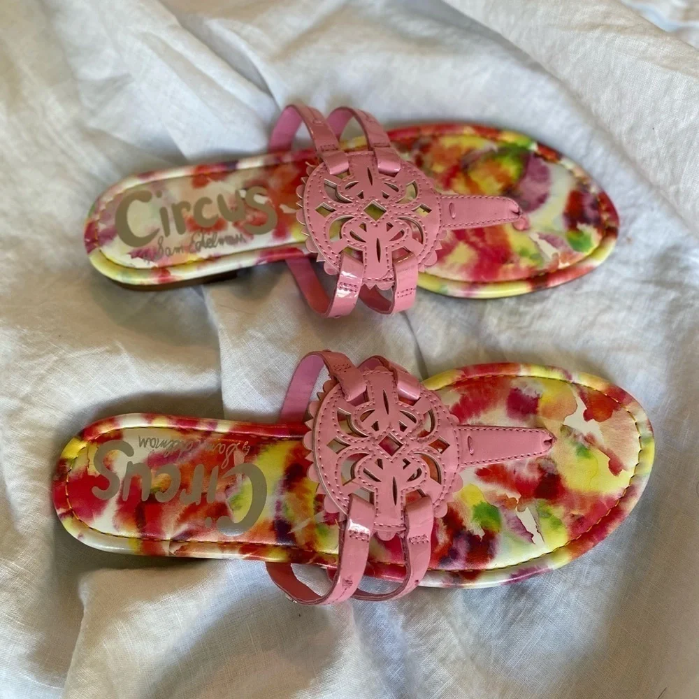 Circus by Sam Edelman pink Cherri sandals size 6.5 NWOT - Picture 7 of 8